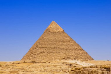 Giza 'daki Kafre Piramidi, Kahire, Mısır