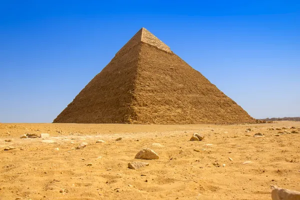 Pyramid Kafre Giza Cairo Egypt — Stock Photo, Image