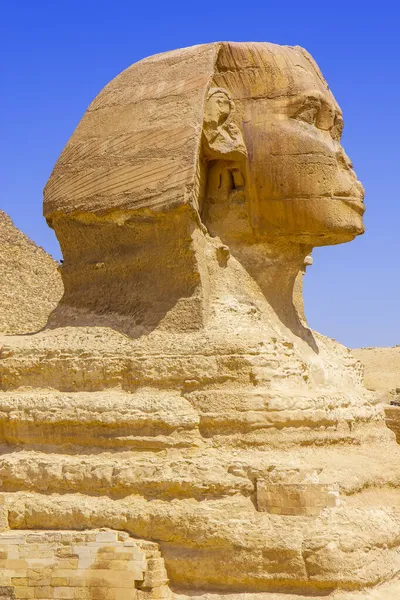 Det Stora Monumentet Sphinx Giza Kairo Egypten — Stockfoto