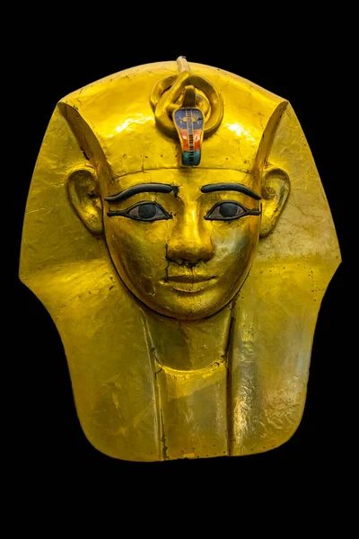 Coffin Mask Amenemope Cairo Museum Amenemope One Three Late Period — Stockfoto