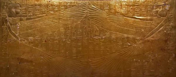 Gouden Heiligdom Van Toetanchamon Cairo Museum — Stockfoto