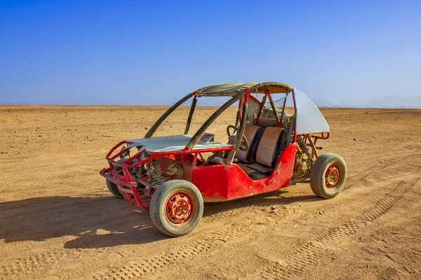 Buggy Dunaire Véhicule Récréatif Grandes Roues — Photo