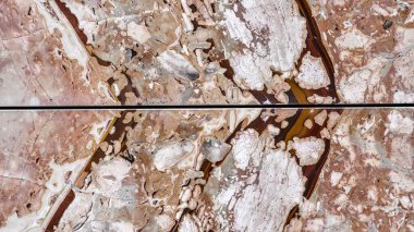 Dekoratif kireçtaşı kayasının ayrıntıları - arka plan