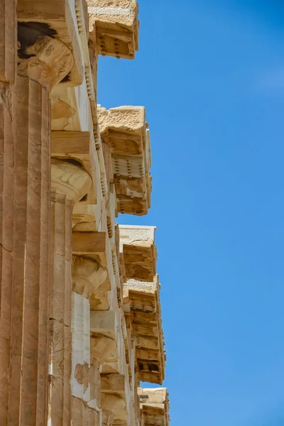 Detal Acropolis Athens Greece — Photo