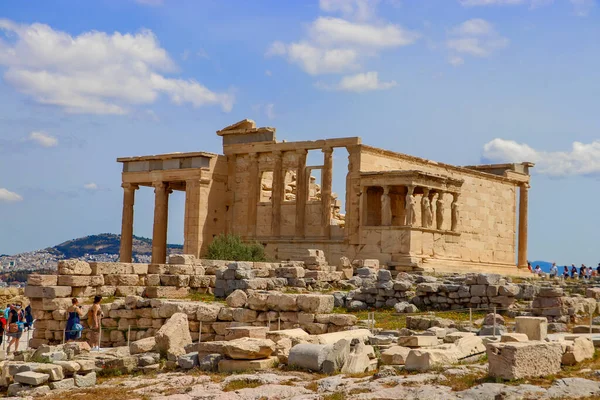 Detal Acropolis Athens Greece — Stok fotoğraf