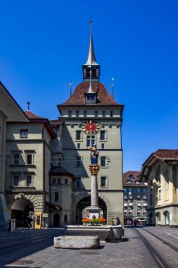 Moses Fountain is a fountain on Munsterplatz in the Old City of Bern, Switzerland.