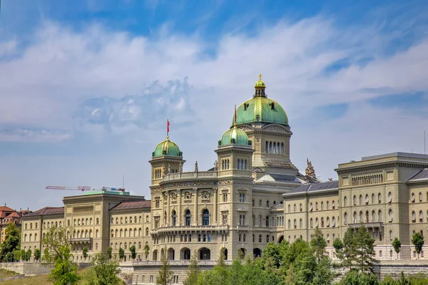 Federal Palace Building Bern Housing Swiss Federal Assembly — Foto Stock