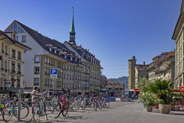 View Kornhausplatz Bern Switzerland — ストック写真