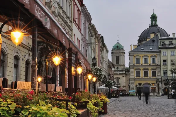 Ukrajna Lviv.. — Stock Fotó