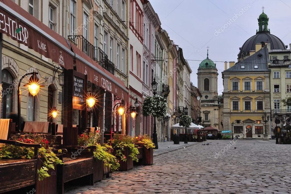 Львов Площадь Рынок Фото