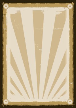 serin vintage arka plan afiş