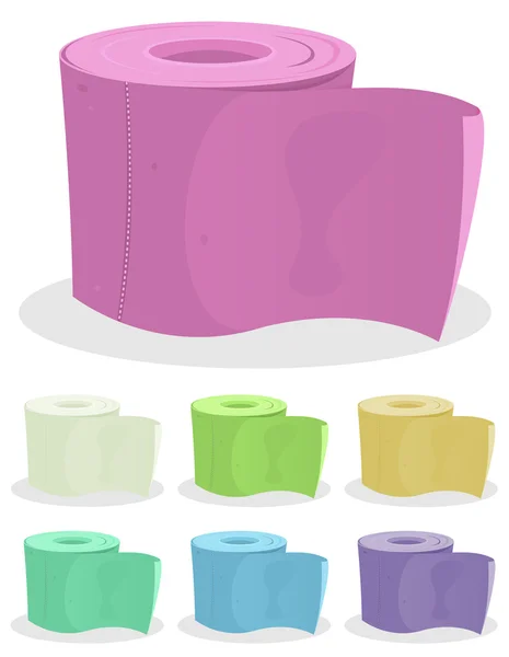 Ensemble de papier toilette — Image vectorielle