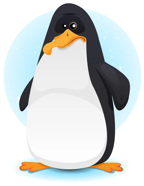 Mignon personnage de pingouin — Image vectorielle