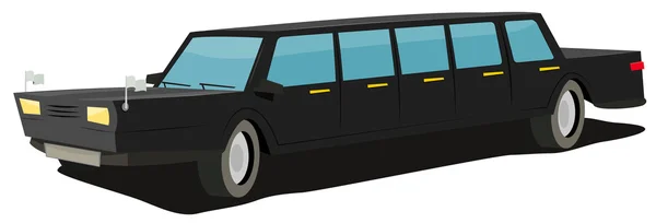 Coche diplomático — Vector de stock