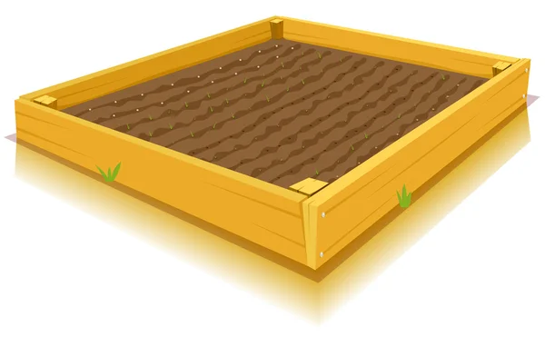 Square-Foot Gardening — Stock Illustration Square-Foot Gardening Royalty Free Stock Illustrations