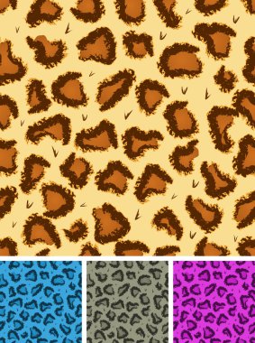 Dikişsiz leopar veya cheetah kürk arka plan