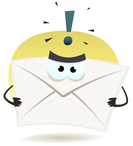 Angry Email Icon — Stock Vector