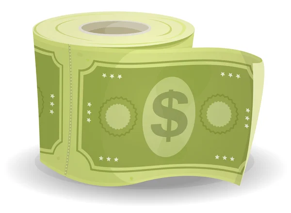 Обезьяна бумажные доллары — стоковый вектор