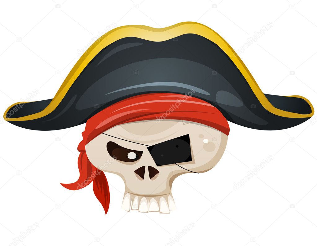 Pirate Skull Head