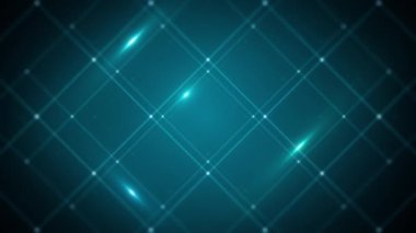 Veri ızgarası ve çizgileri ile soyut minimal teknoloji arkaplanının Grid Veri Yakınlaştırma / 4k animasyonuna sahip soyut teknoloji arkaplanı ve pürüzsüz bir döngüye yakınlaştırılmış özet küp