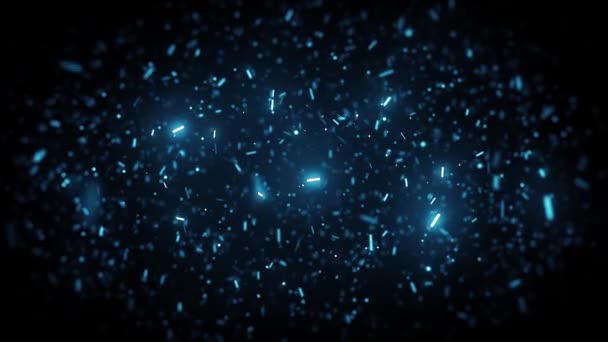 Abstract Gloeiende Glitter Sparkling Achtergrond Animatie Van Een Abstracte Achtergrond — Stockvideo