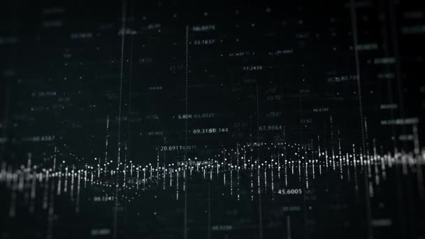 Statistiques Affaires Infographie Données Marché Arrière Plan Animation Arrière Plan — Video