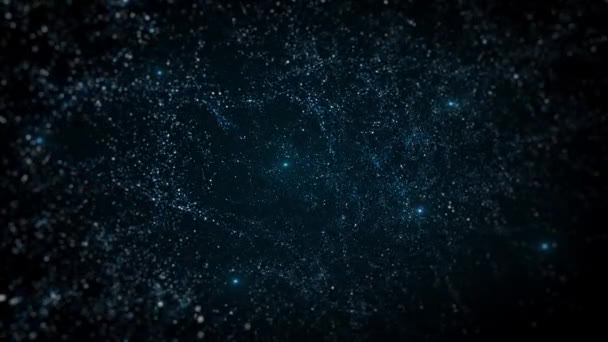 Αφηρημένη Λάμψη Λαμπερά Σωματίδια Starburst Background Animation Ενός Αφηρημένου Αστραφτερού — Αρχείο Βίντεο
