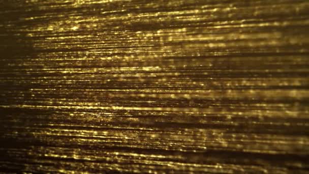 Абстрактні Золоті Філаменти Сплеск Тло Анімація Абстрактних Шпалер Фону Розриву — стокове відео