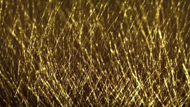 Abstract Gold Filaments Bursting Background Animation Abstract Wallpaper Background Bursting — Stock videók