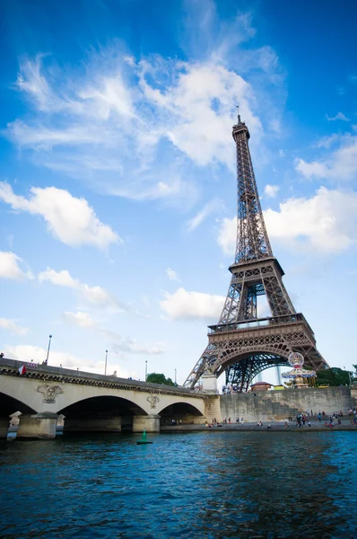Vue sur la Tour Eiffel, Paris, France — Photo