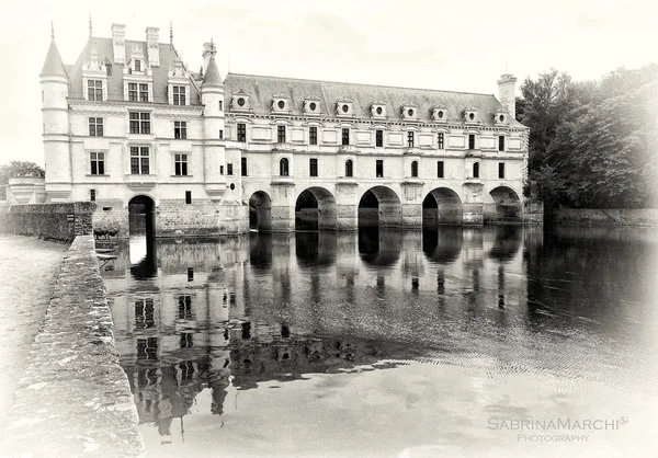 最大のフランス中世の城 (ロワール渓谷) — ストック写真