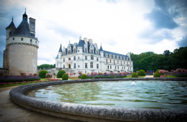 en büyük Fransız Ortaçağ Kalesi (Loire Valley)