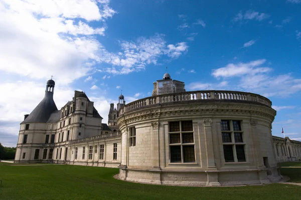 En büyük Fransız Ortaçağ Kalesi (Loire Valley) — Stok fotoğraf