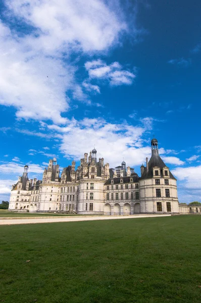 De grootste Franse middeleeuwse kasteel (Loire vallei) — Stockfoto