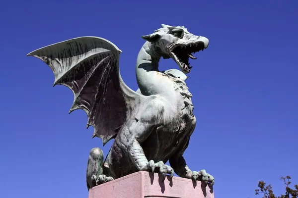 Estátua do dragão — Fotografia de Stock