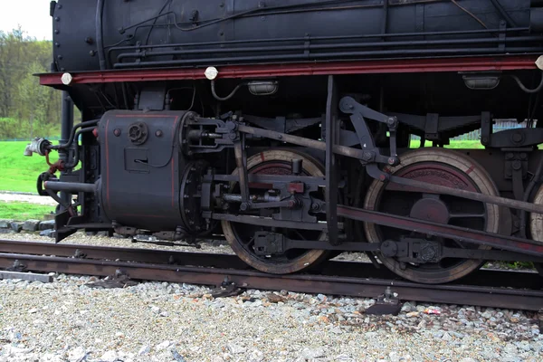 Locomotiva a vapor — Fotografia de Stock