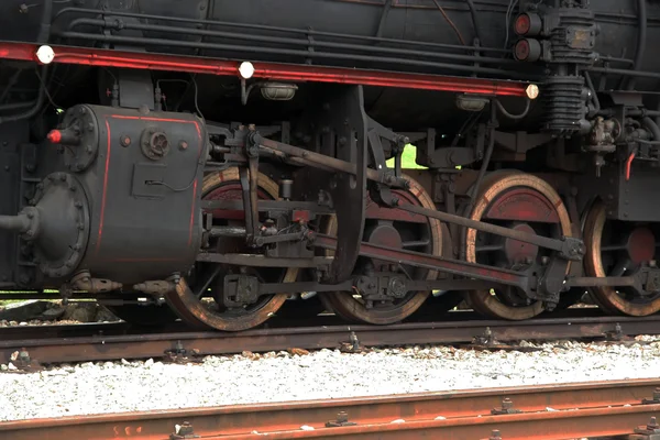 Locomotiva a vapor — Fotografia de Stock