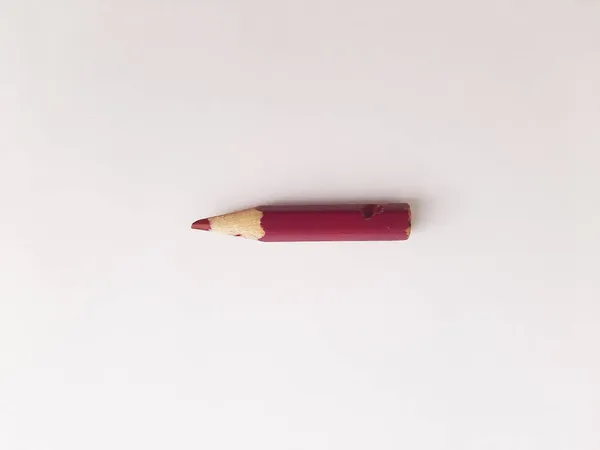 小木制铅笔 短铅笔 比坦木制铅笔 幼儿学校铅笔 — 图库照片