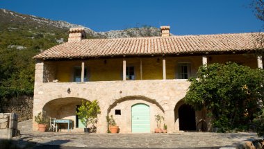 Hırvatistan'daki antik Akdeniz evi