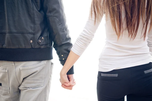 Holding hands — Stock Photo, Image