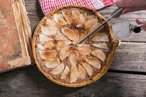 Torta de maçã — Fotografia de Stock