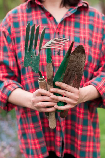 Garden tools — Stock Photo, Image