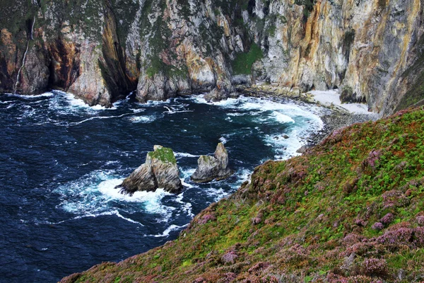 Slieve league kliffen in donegal — Stockfoto