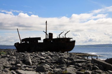 batık tekne inisheer, aran Islands
