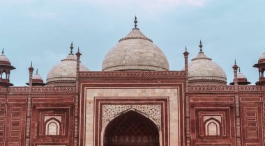 Taj Mahal Agra, Hindistan 'da.