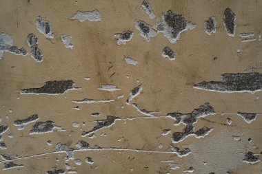 Abstract colorful cracked background, old wall texture, concrete floor.