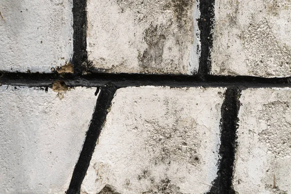 Blanco Destruido Fondo Piedra Textura Pared Tiro Estético —  Fotos de Stock
