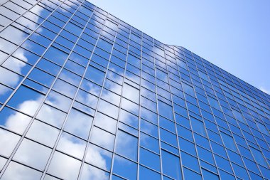 Modern cephe, cam ve çelik