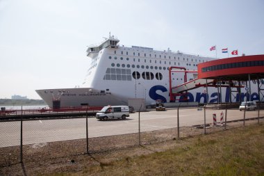 gemi liman hoek van Holland stena hattı