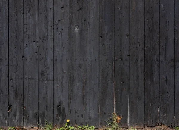 Dikey ahşap, eski, çirkin, boyalı tahtaların siyah arka planı